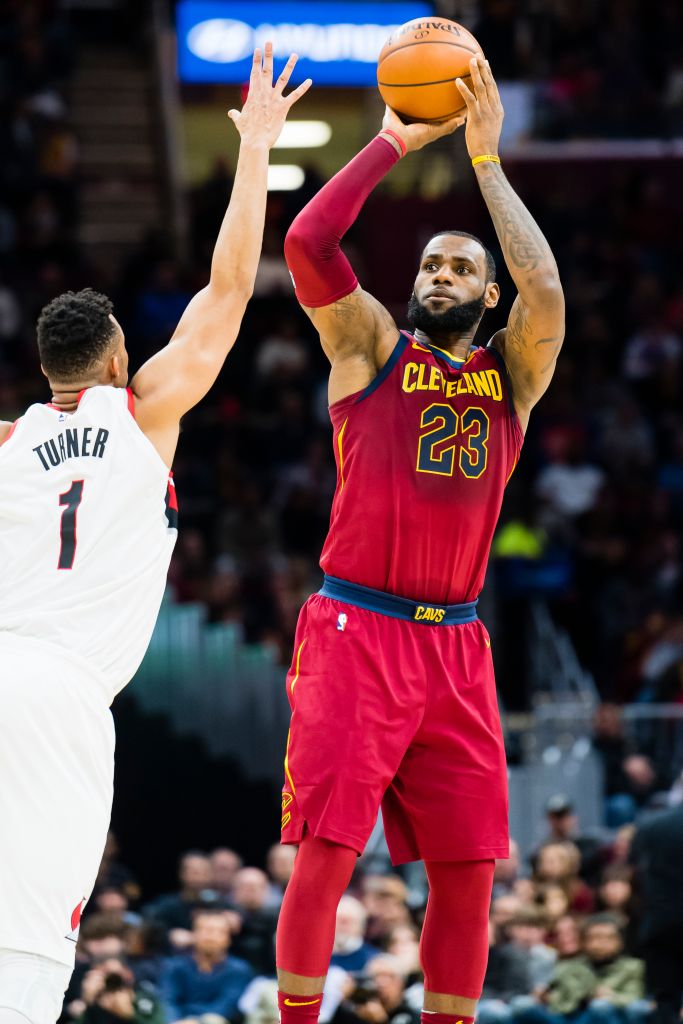 Portland Trail Blazers v Cleveland Cavaliers