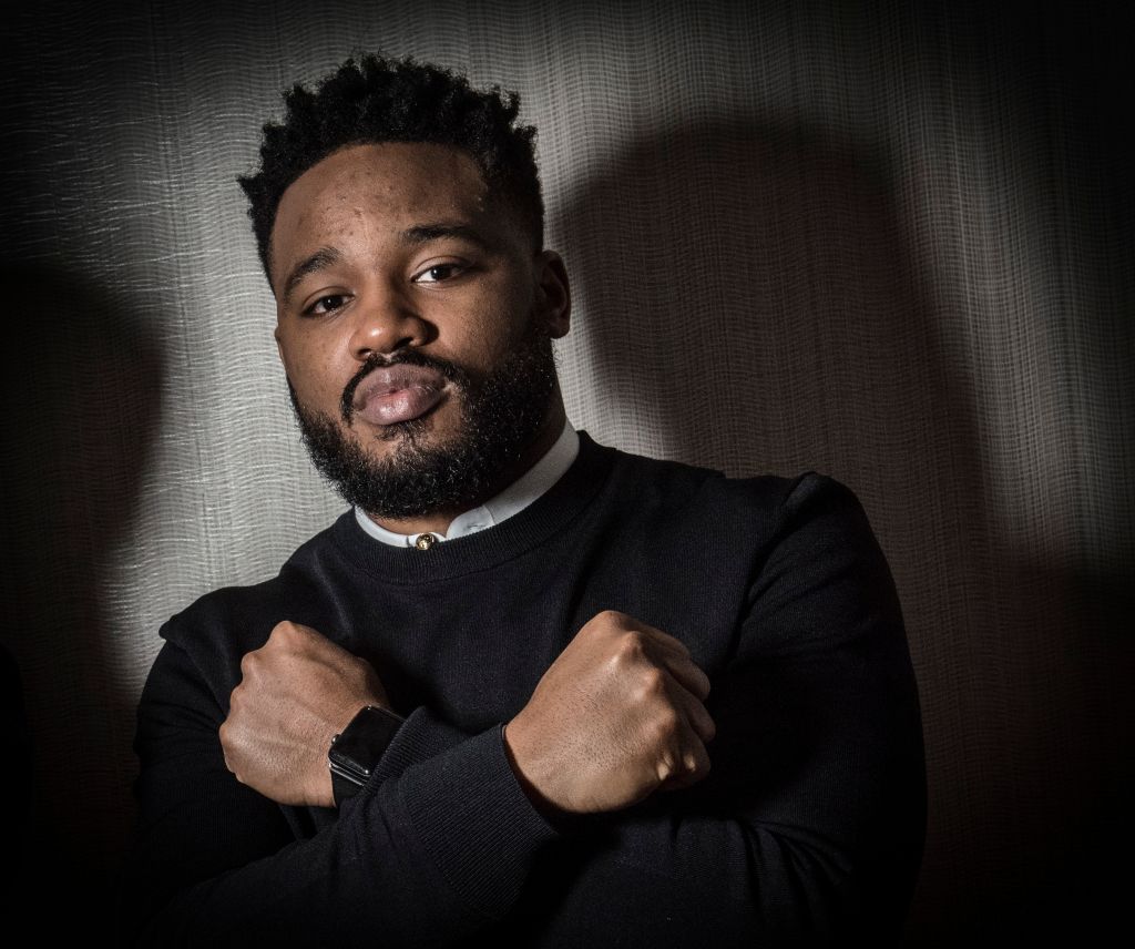 Ryan Coogler, director of the hit movie 'Black Panther', in Washington, DC.