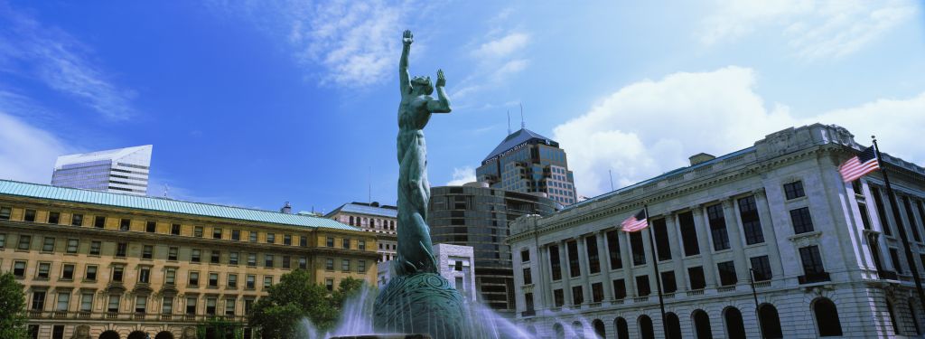 Fountain of Eternal Life, Cleveland, Ohio, USA