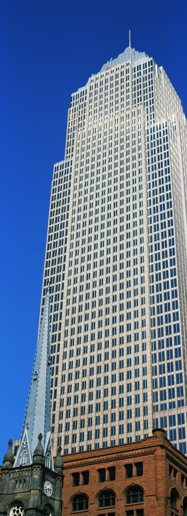 Key Tower on Public Square, Cleveland, Ohio, USA