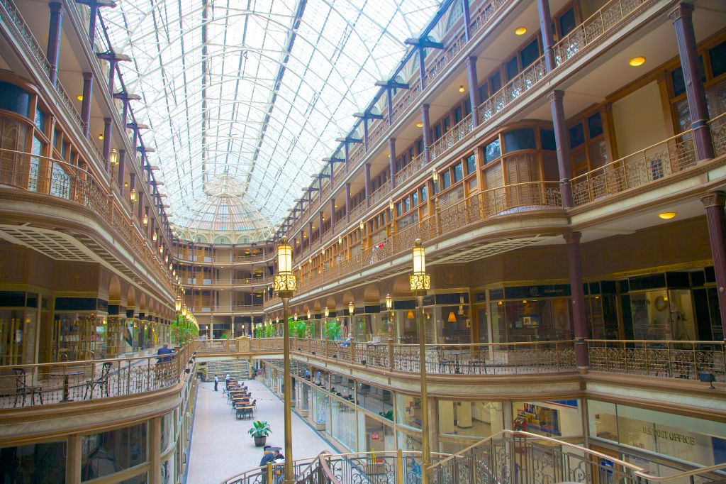Victorian arcade in downtown Cleveland