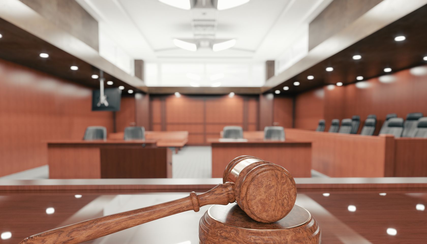 Courtroom And Gavel