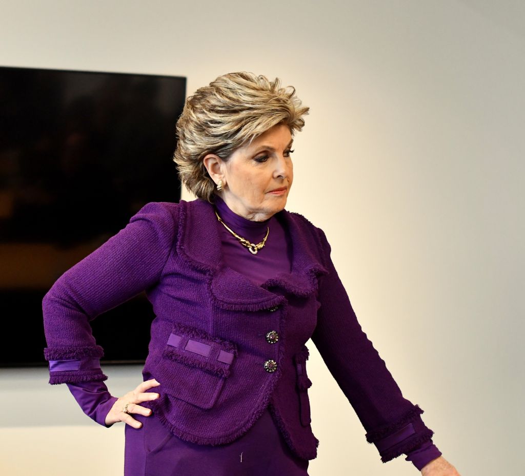 Gloria Allred Visits Getty Images Los Angeles Office