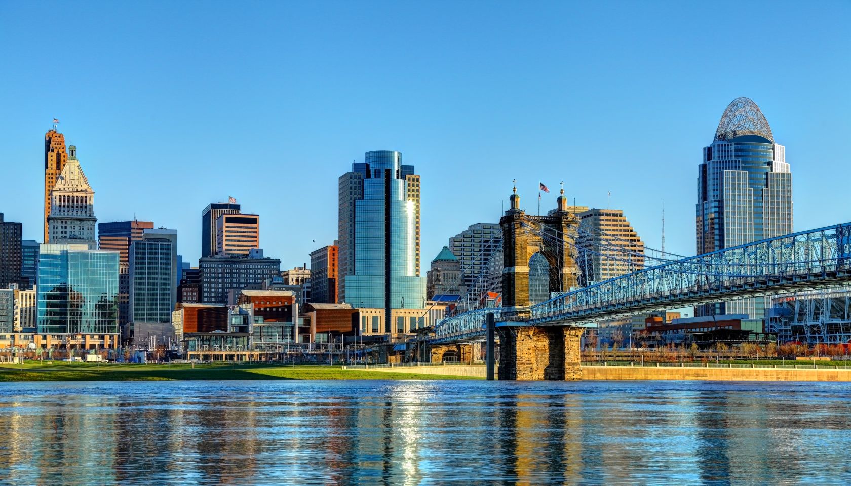 Downtown Cincinnati Ohio Skyline