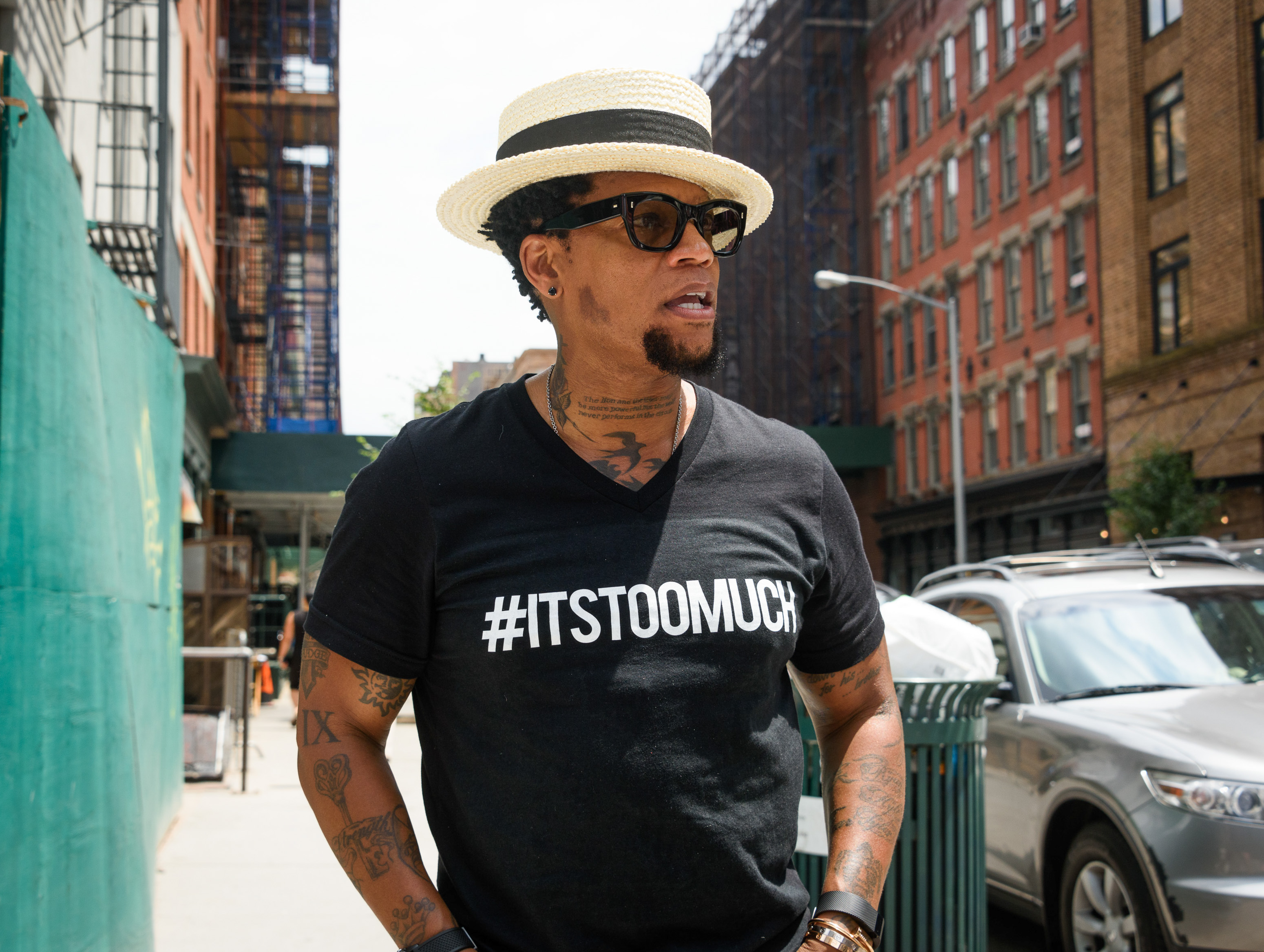 Celebrity Sightings In New York - July 15, 2016