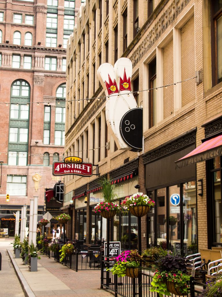 The Corner Alley on East 4th Street