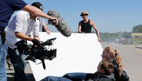 Shooting of Karen Oganesyan's Hero action film in Kaliningrad Region, Russia