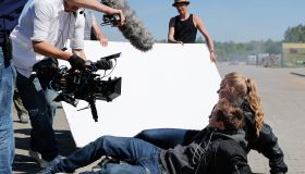 Shooting of Karen Oganesyan's Hero action film in Kaliningrad Region, Russia
