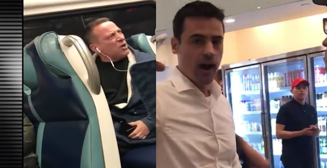 LIRR racist and Aaron Schlossberg