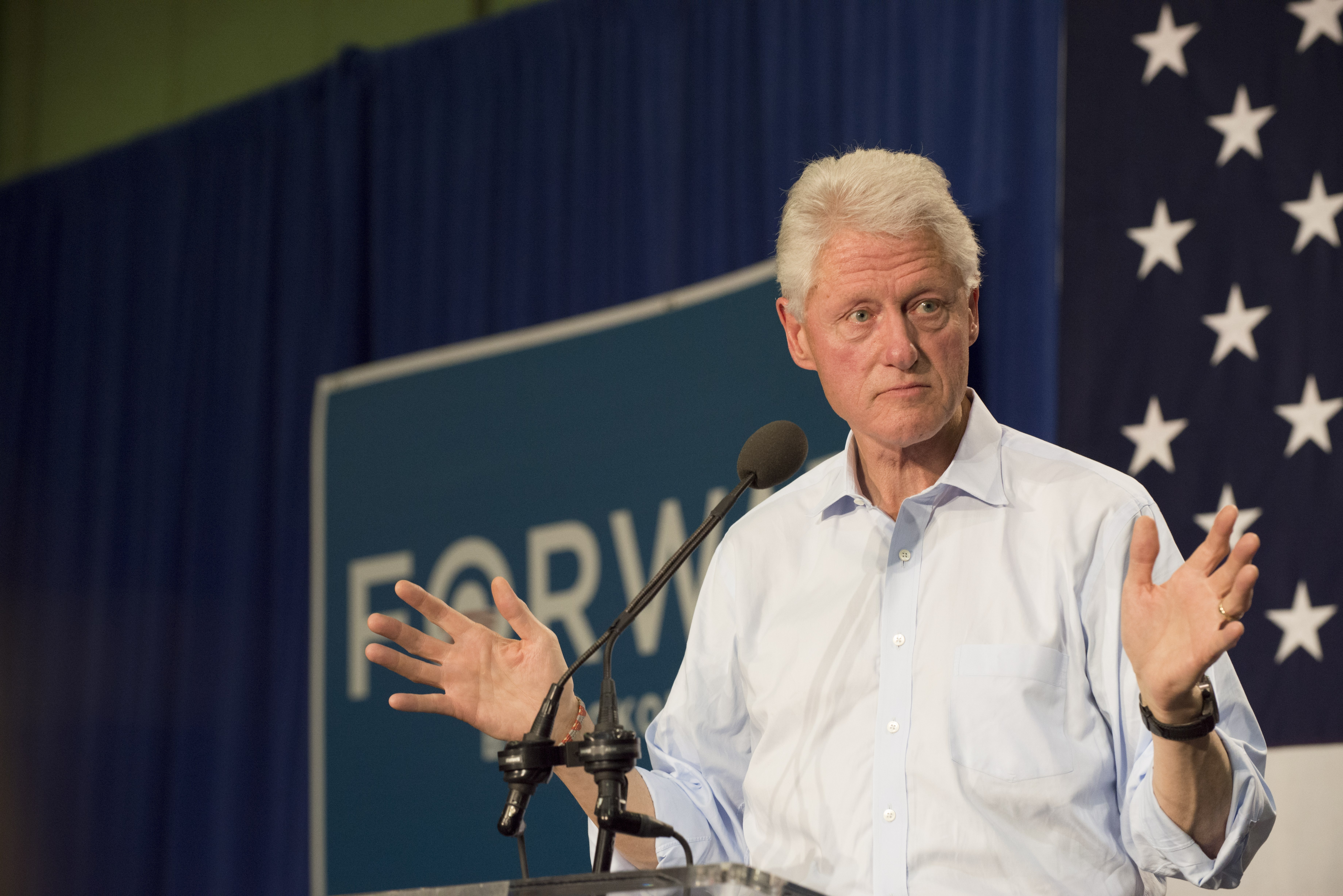 President Bill Clinton Rally for Barack Obama
