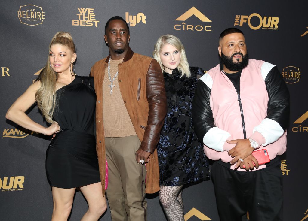 The Four Cast Sean 'Diddy' Combs, Fergie and Meghan Trainor Host DJ Khaled's Birthday Presented by CIROC and Fox in Beverly Hills