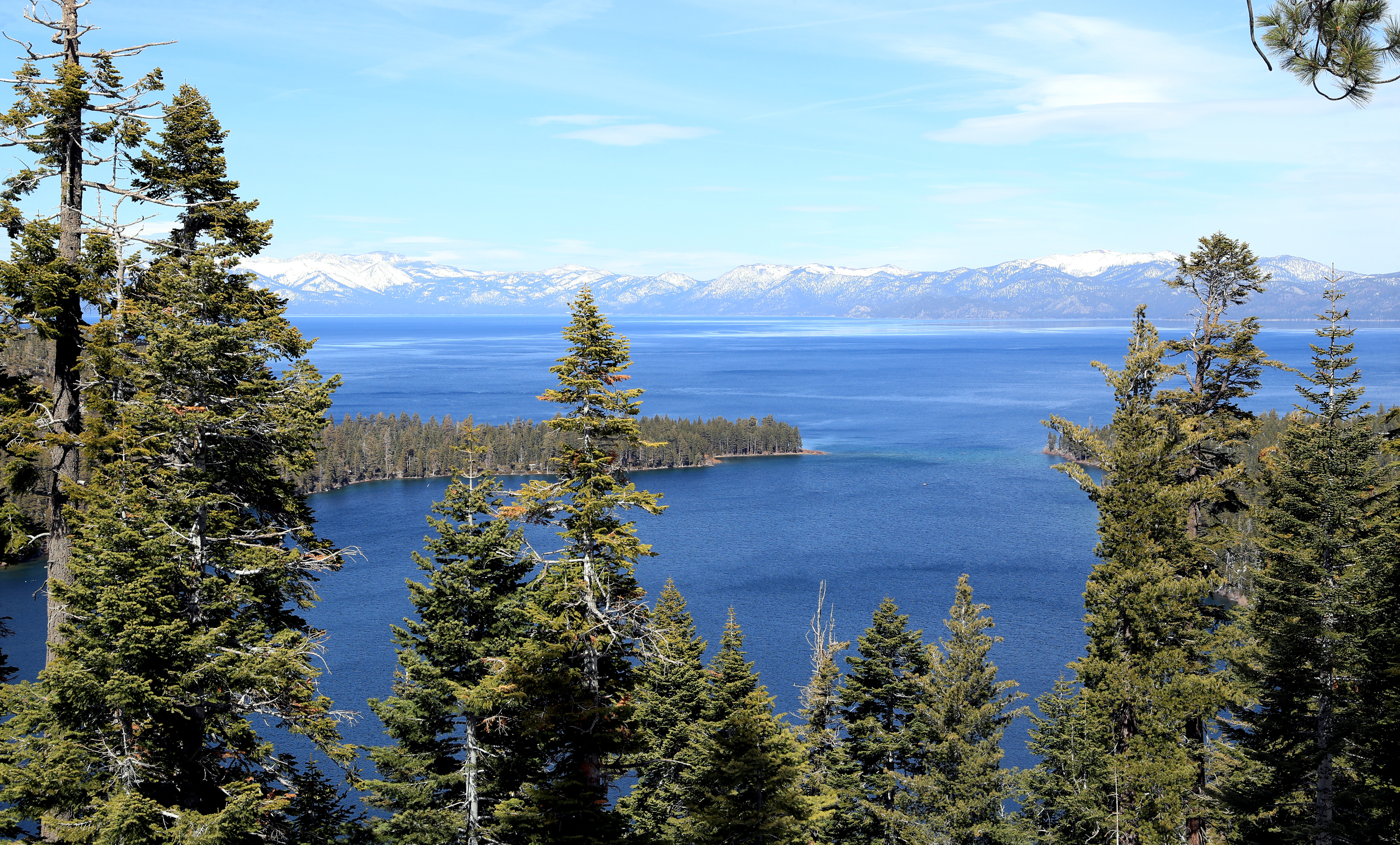 General view of Lake Tahoe