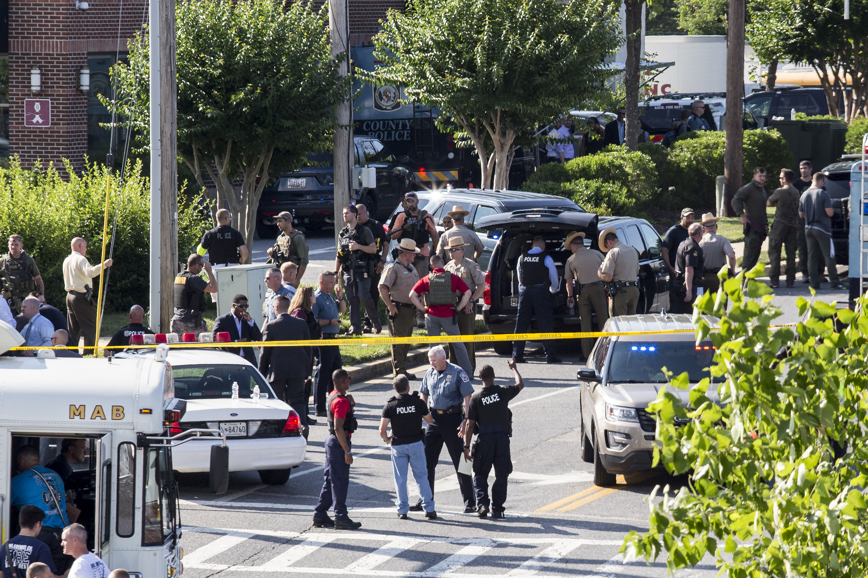 Multiple People Shot In Capital-Gazette Newspaper Building In Annapolis