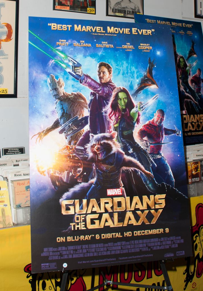 Filmmaker James Gunn Sign Copies Of His Marvel Film 'Guardians Of The Galaxy'