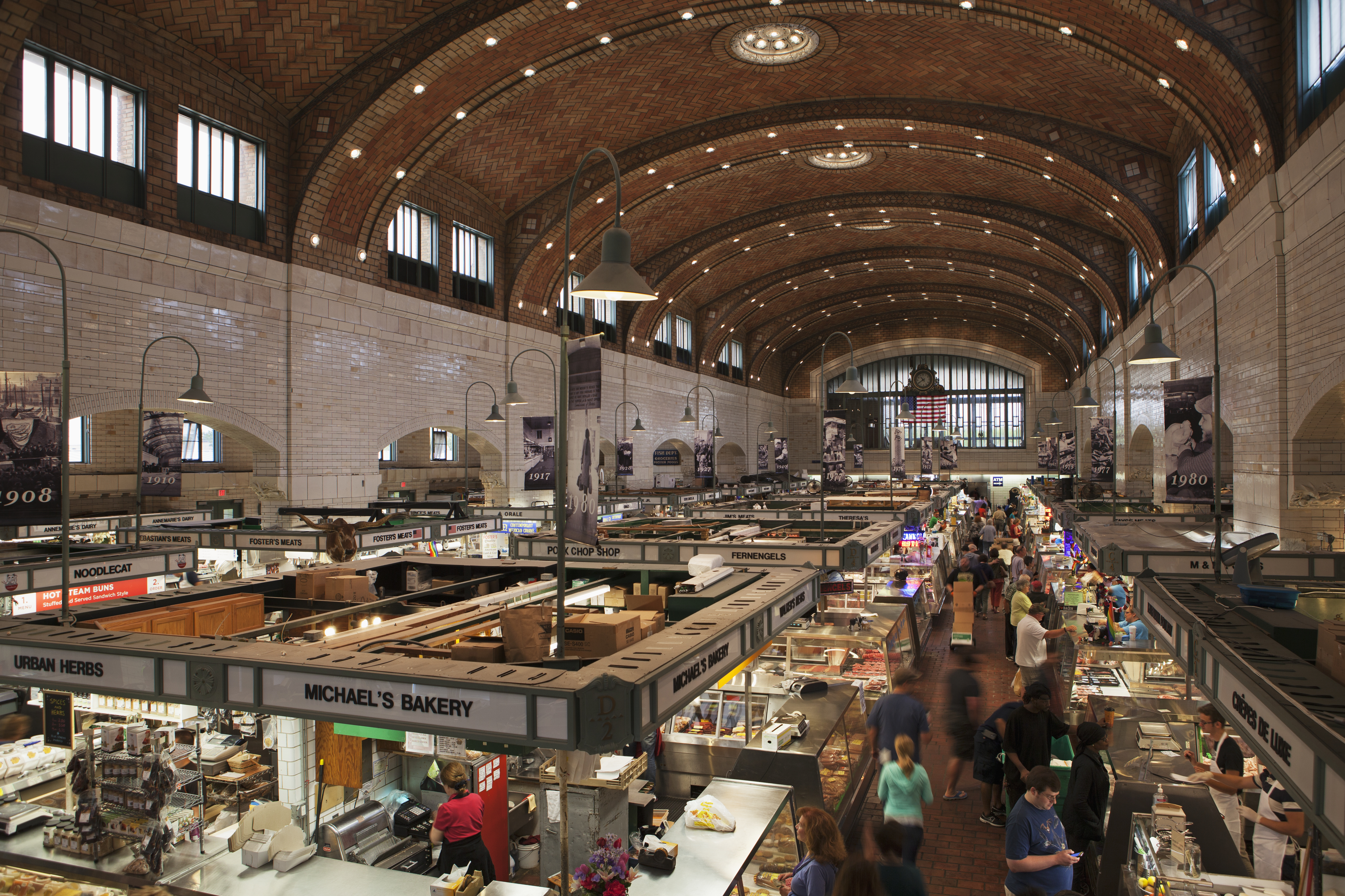West Side Market; Cleveland, Ohio, USA