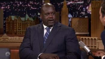 Shaquille O'Neal during an appearance on NBC's 'The Tonight Show Starring Jimmy Fallon.'
