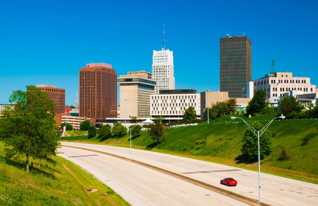 Akron Downtown Skyline