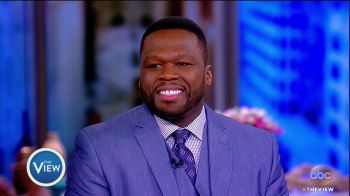 Curtis "50 Cent" Jackson during an appearance on ABC's 'The View.'