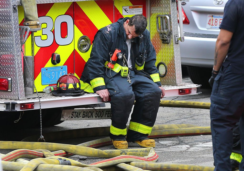 6-Alarm Condo Fire In West Roxbury