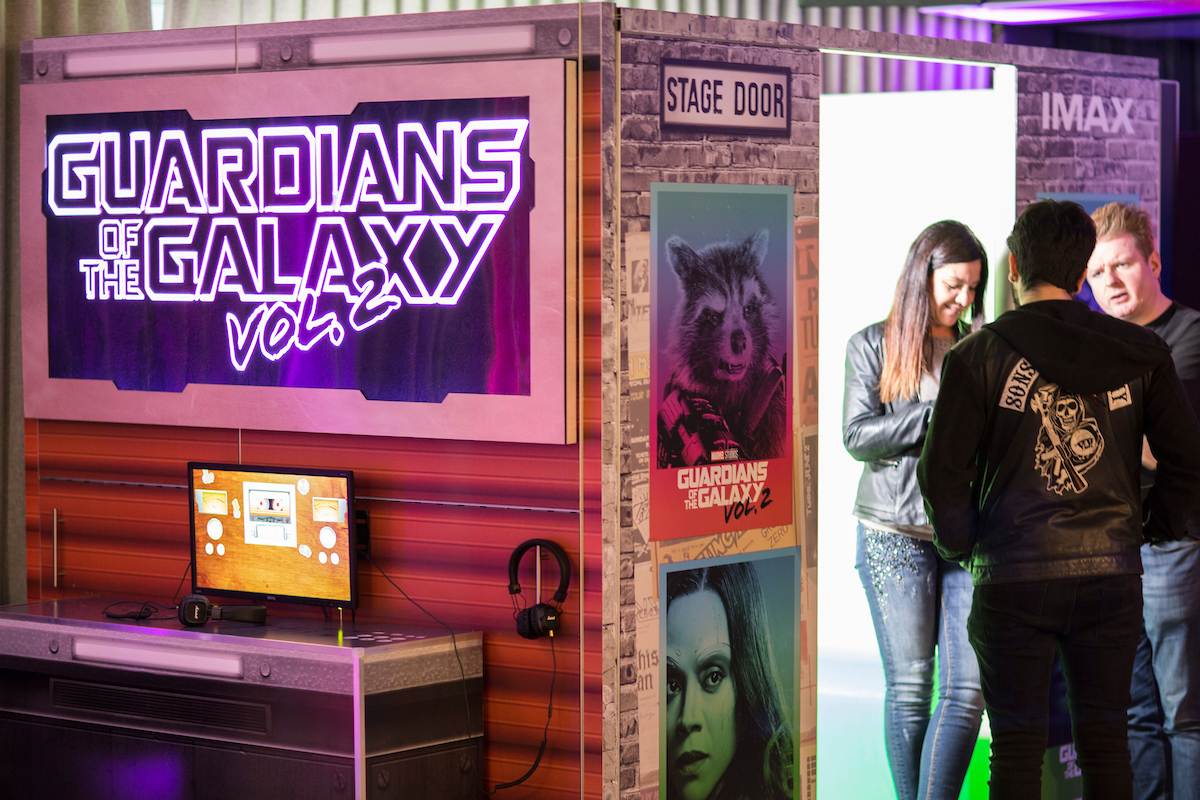 Marvel And IMAX Invite UK Fans To Guardians Of The Galaxy Vol 2 Music Booth At The BFI IMAX London