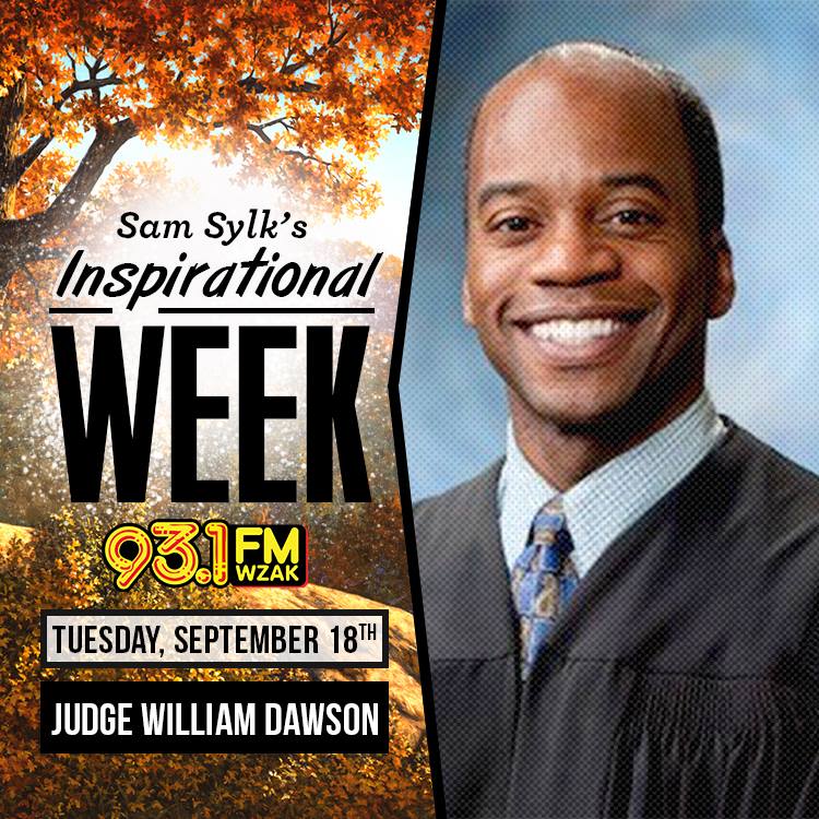 sam sylk show inspirational week