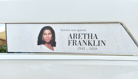 Celebrities arrive for the funeral service of Aretha Franklin