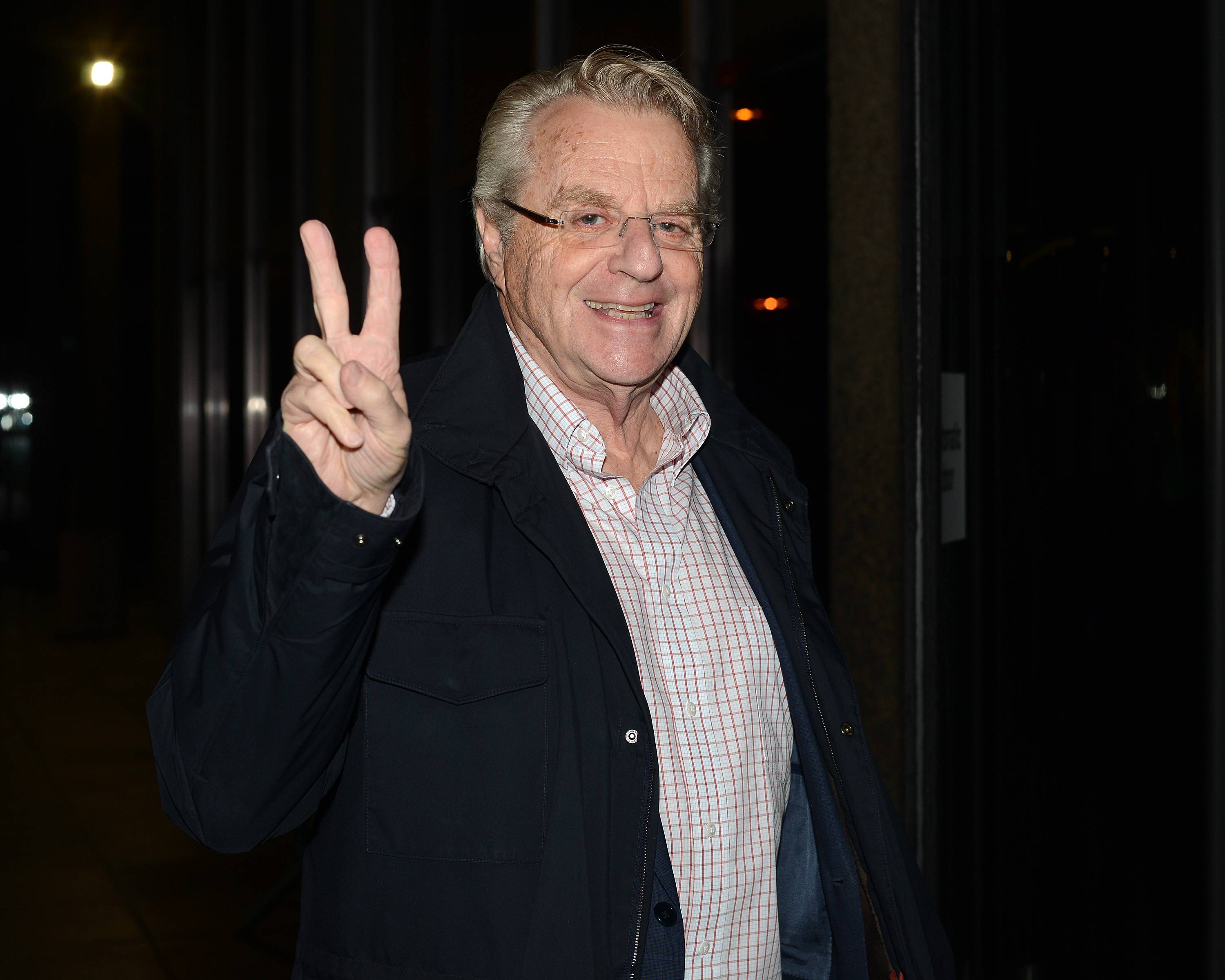 Jerry Springer and guests at The Ray Darcy Show