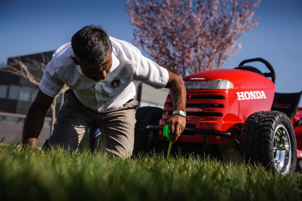 Honda Mean Mower is officially the fastest lawnmower in the world.