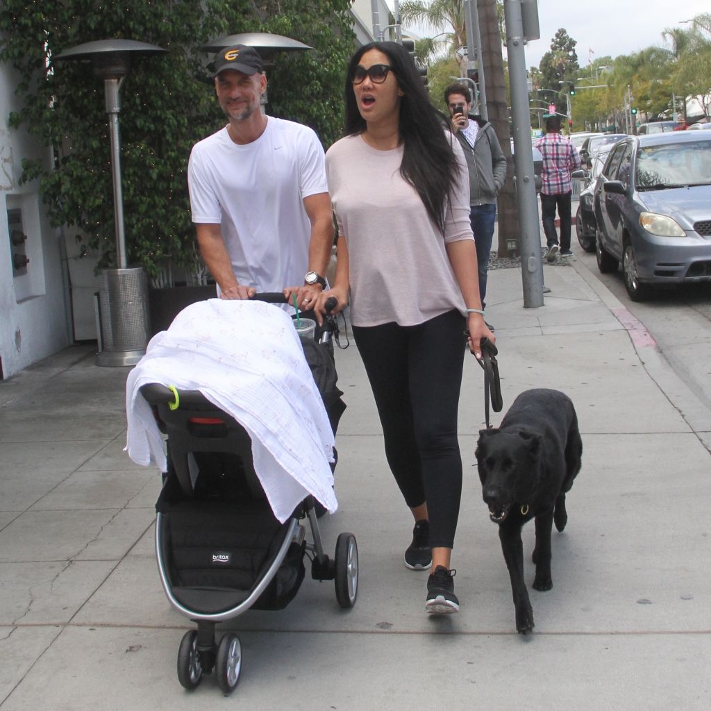 Kimora Lee Simmons spotted out with her family in Beverly Hills