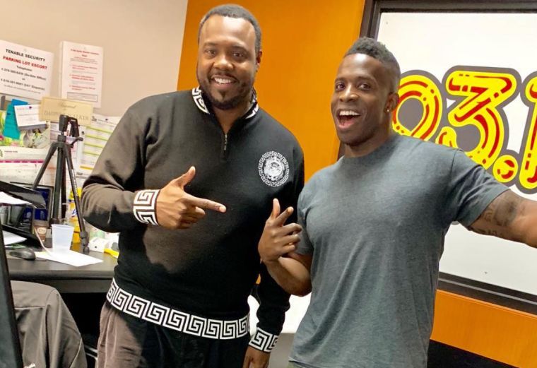 Sam Sylk in the studio