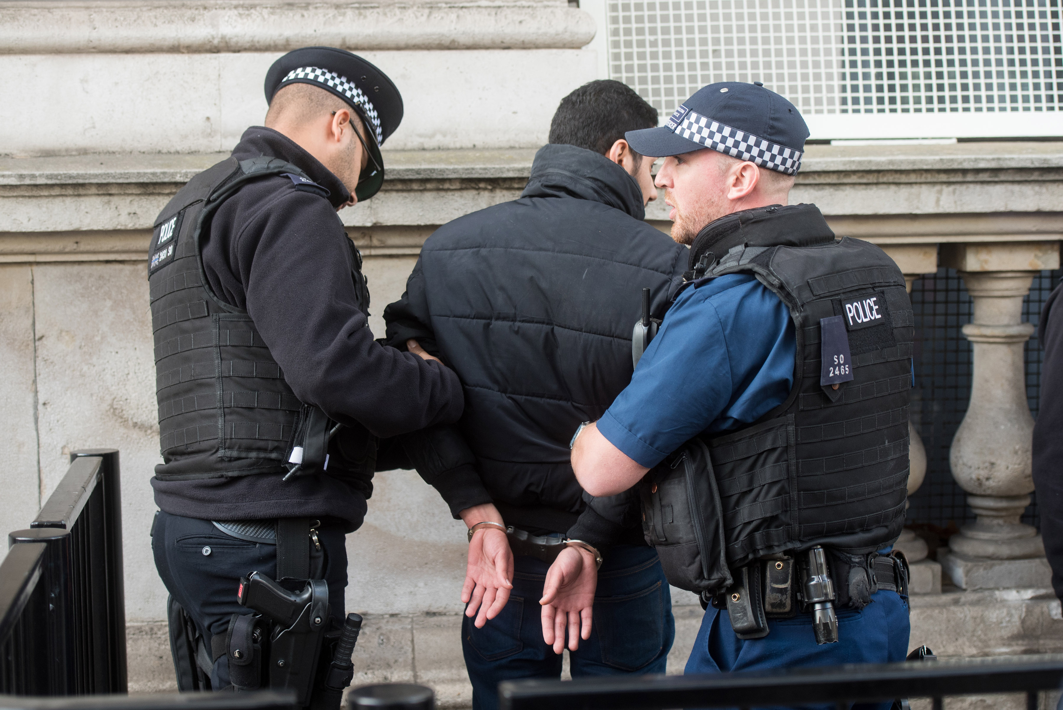 King of Bahrain at Downing Street