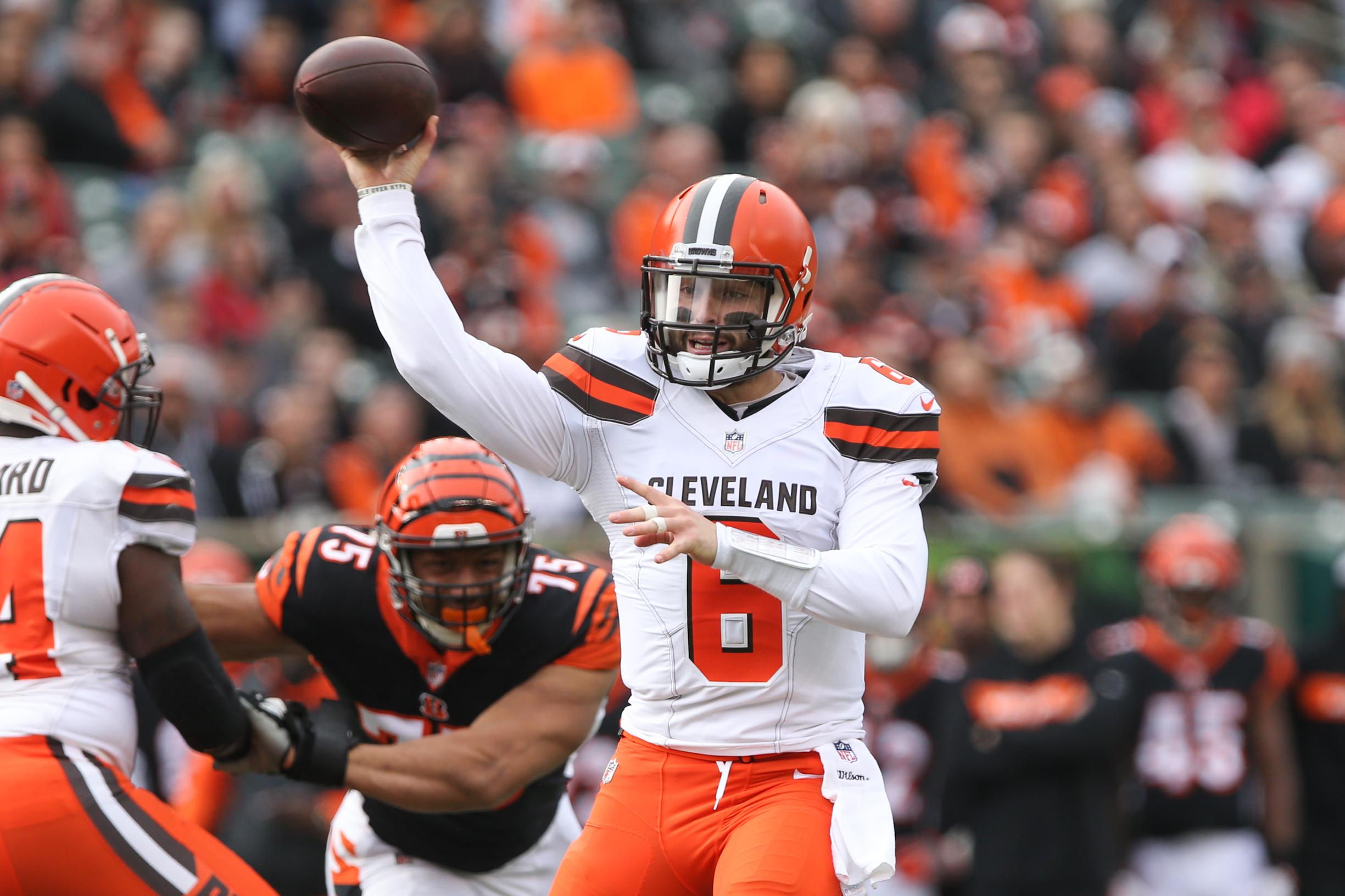 NFL: NOV 25 Browns at Bengals