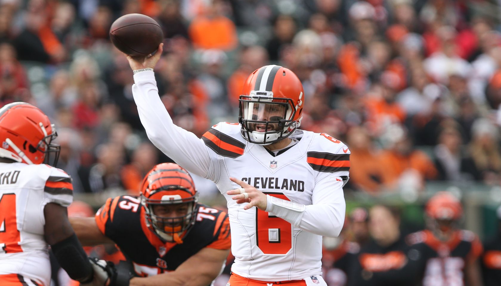 NFL: NOV 25 Browns at Bengals