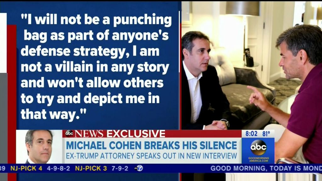 Michael Cohen teases new interview as seen on ABC's 'Good Morning America.'