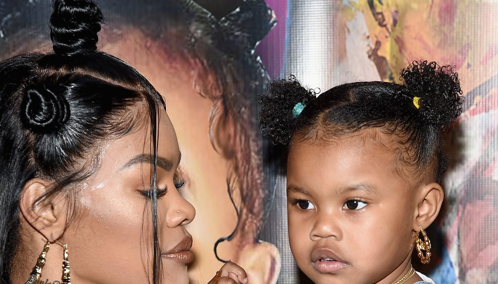 Teyana Taylor's Junie Bee Nail Salon Grand Opening