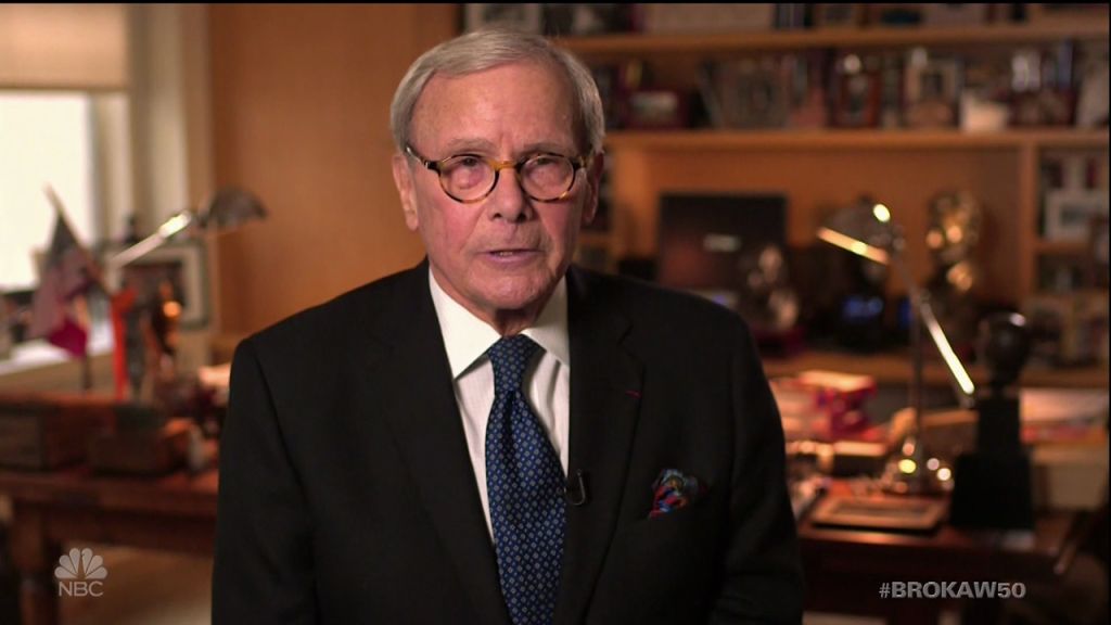 Tom Brokaw celebrates 50 years at NBC as seen on 'Dateline's' NBC.