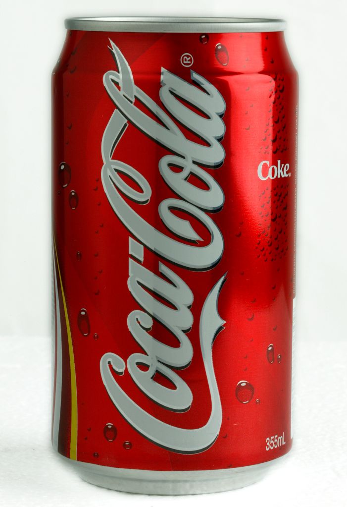 A Hong Kong version's ' Coca-Cola ' can. 23 March 2003