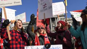 Denver teachers on strike