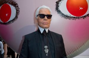 (EDITORS NOTE: File photo.) Karl Lagerfeld attends at the...