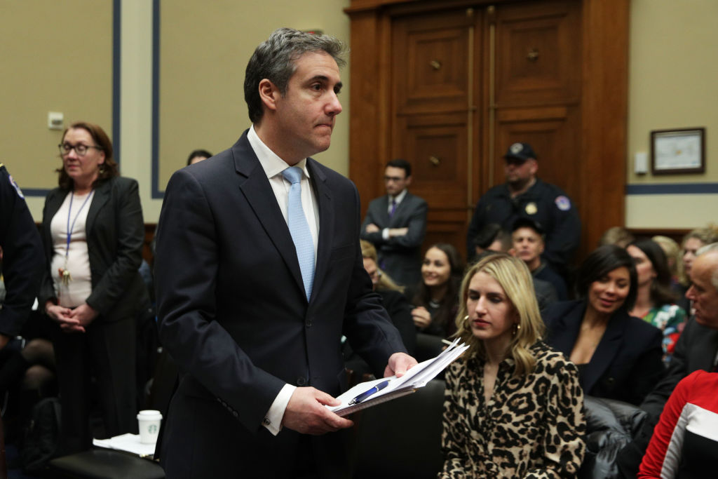 Former Trump Lawyer Michael Cohen Testifies Before House Oversight Committee