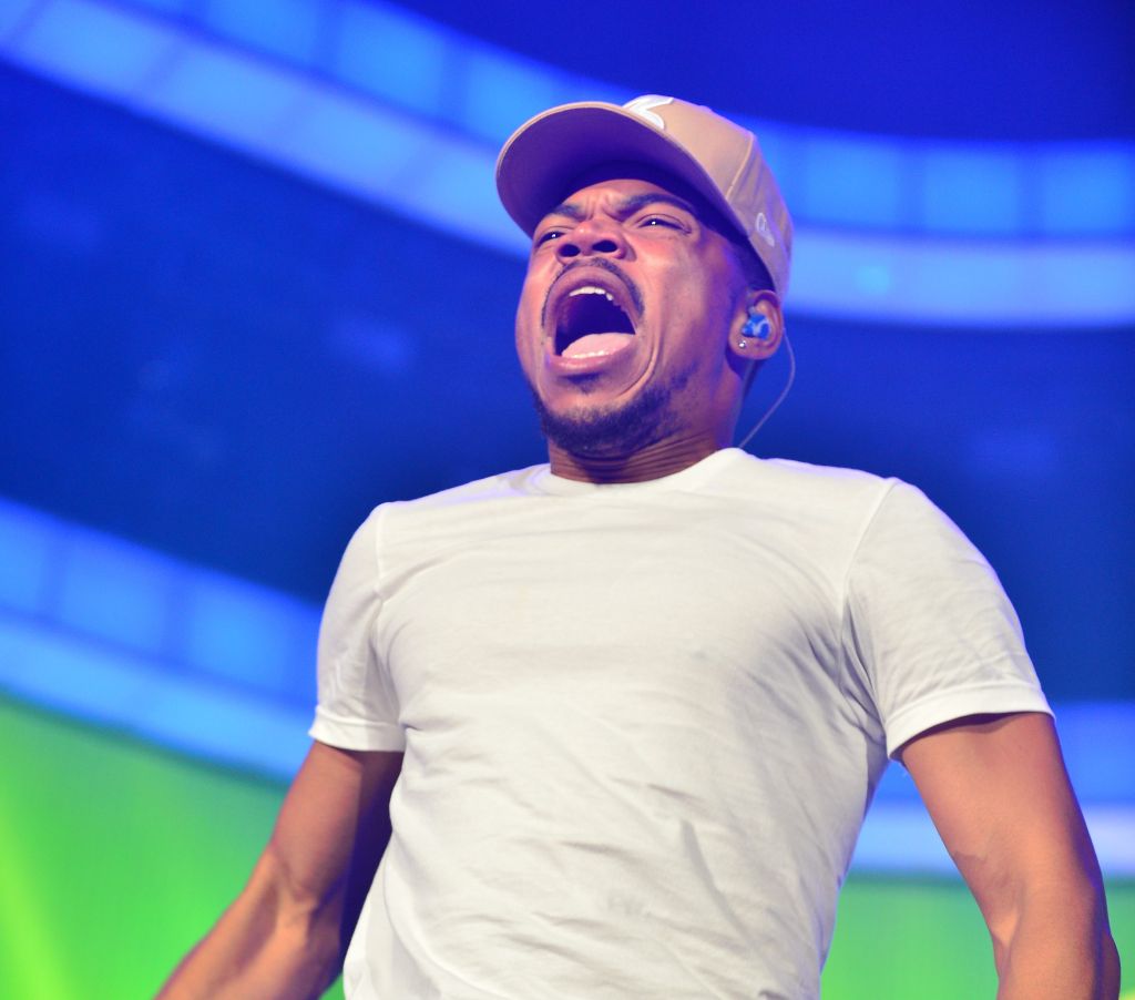 Chance The Rapper performing at American Airlines Arena