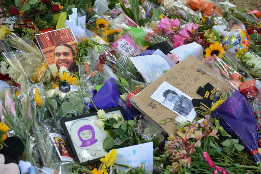 Tribute to victims of twin terror attacks in New Zealand