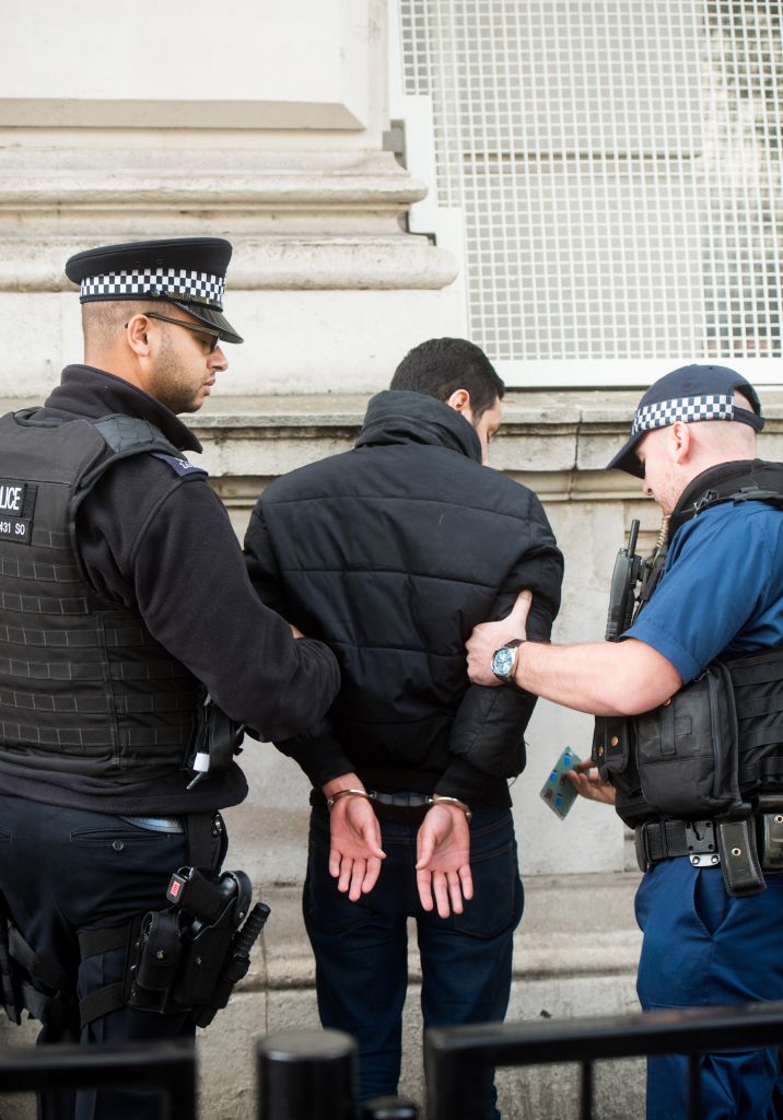 King of Bahrain at Downing Street