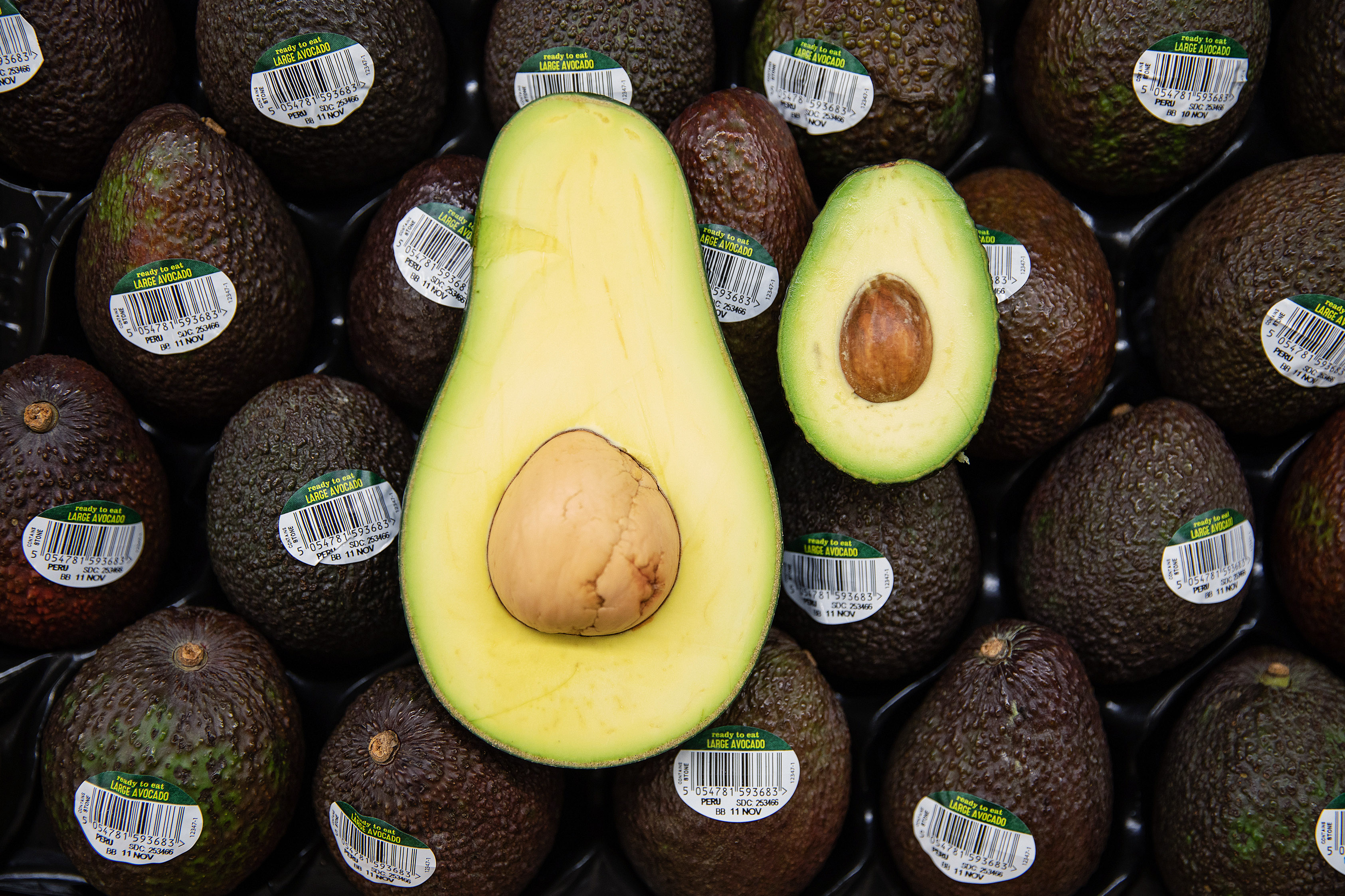ASDA Giant Avocados - London 9th Nov 2018