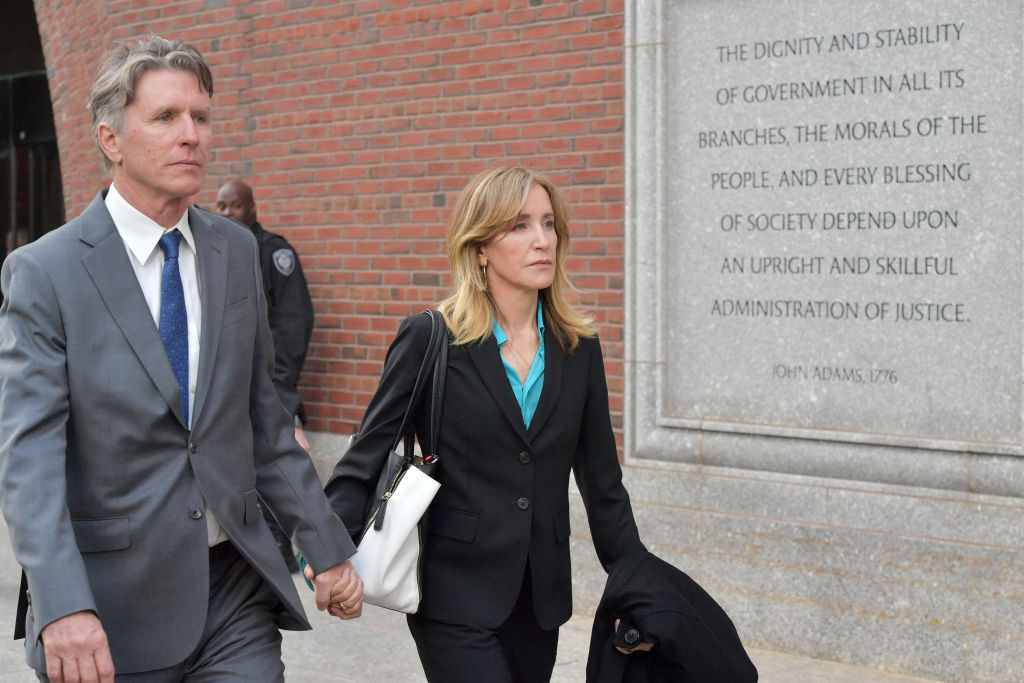 Felicity Huffman And Lori Loughlin Appear In Federal Court To Answer Charges Stemming From College Admissions Scandal