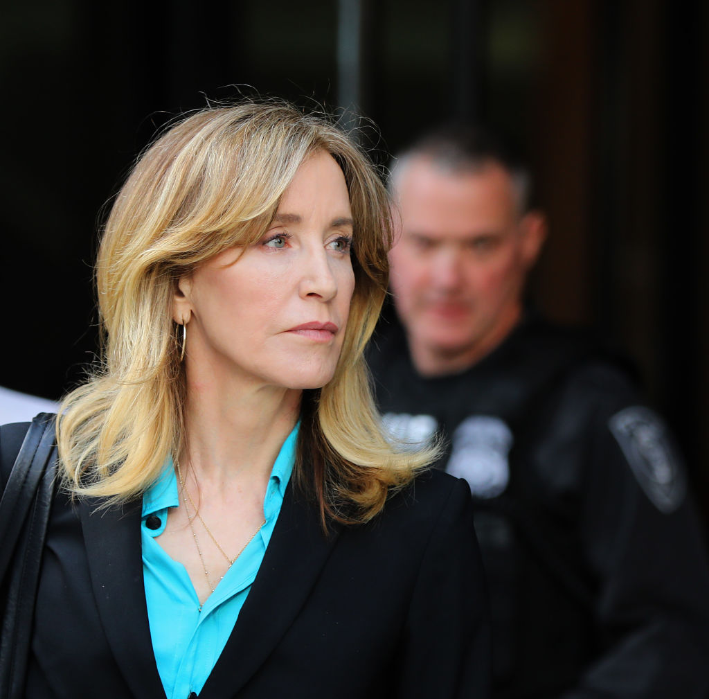 Felicity Huffman, Lori Loughlin Arrive At Boston Court For College Cheating Case