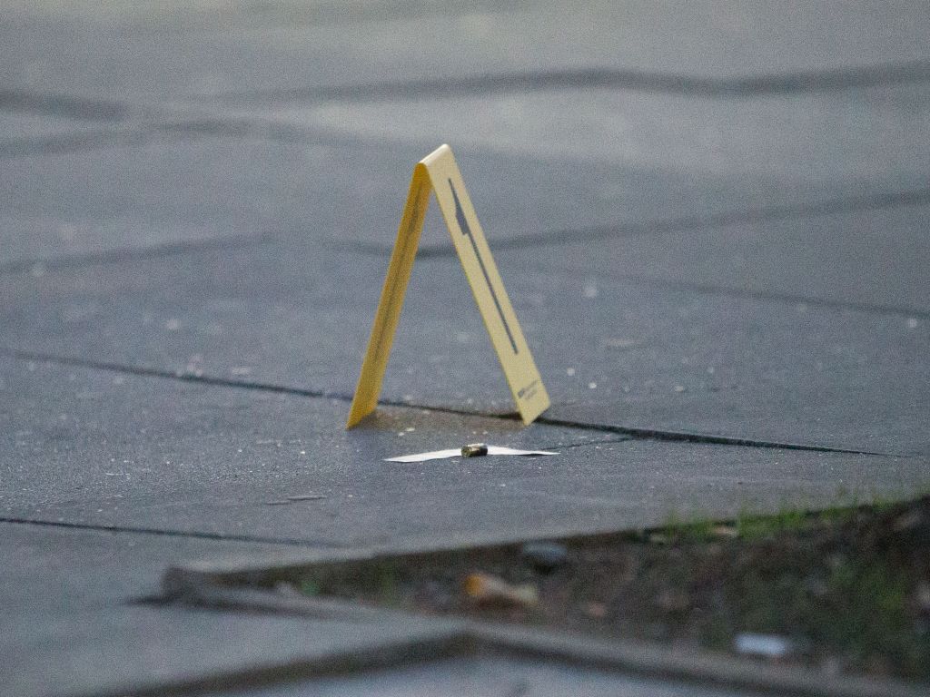 Crime scene of double shooting in Rayners Lane