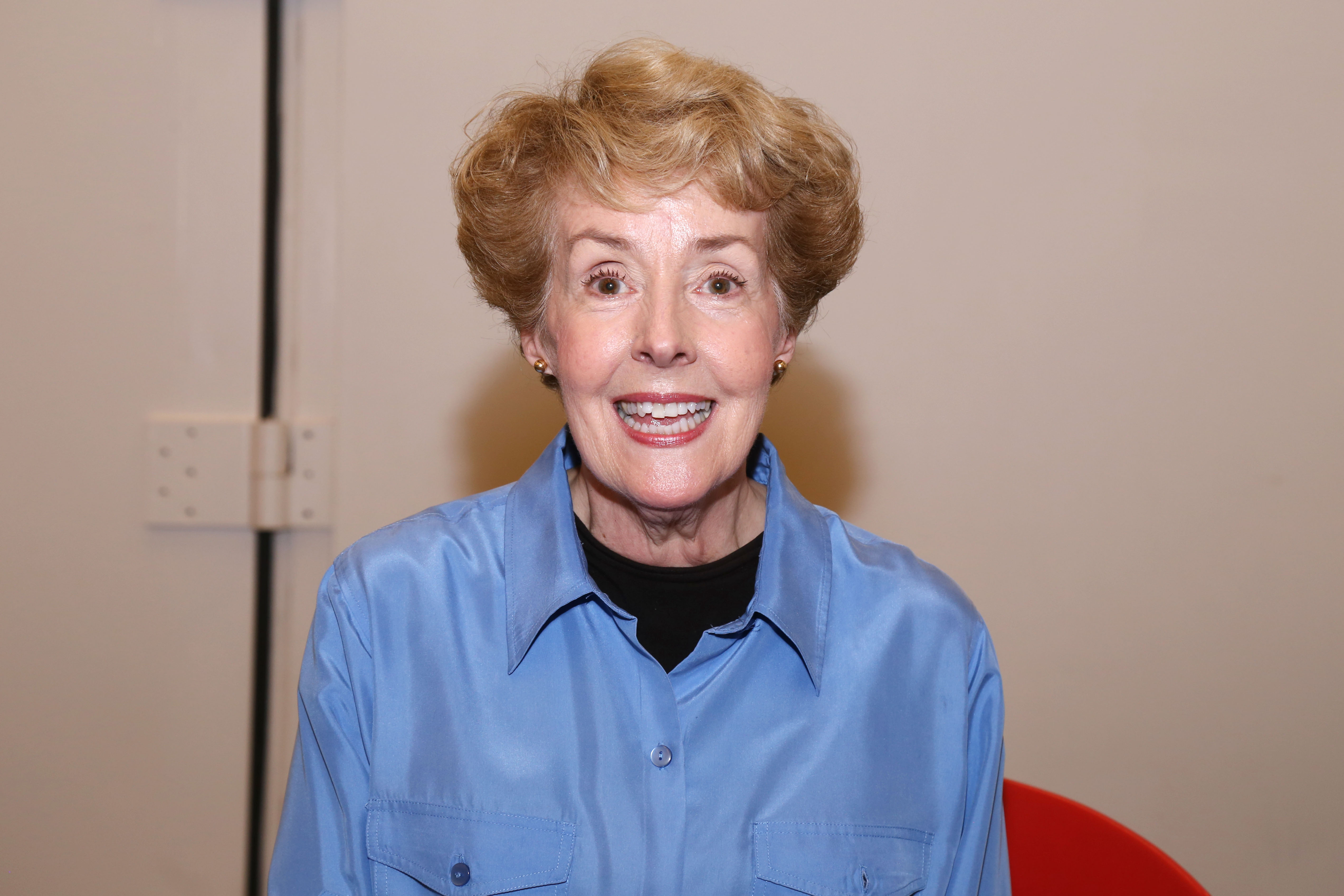 Georgia Engel Half Time rehearsal