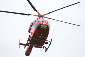 Air Ambulance lands in Chestnut Park