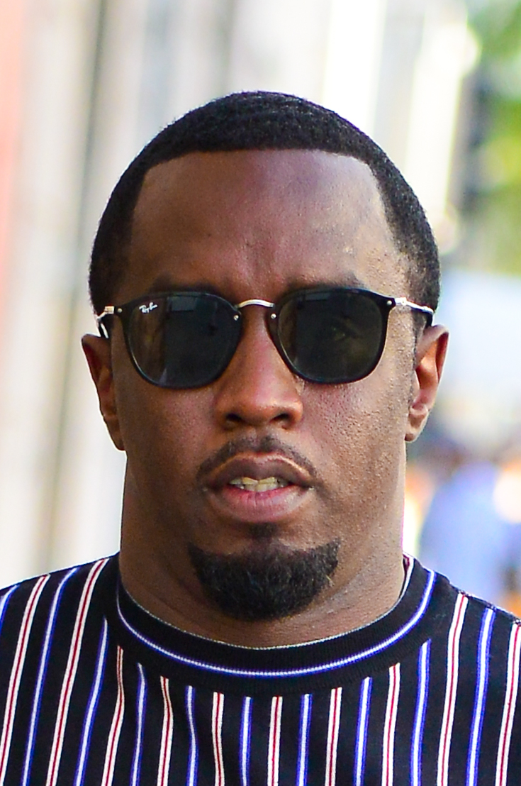 Sean Combs out shopping at the Gucci Store